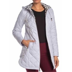Laundry By Shelli Segal Puffer Jacket with Quilted Design